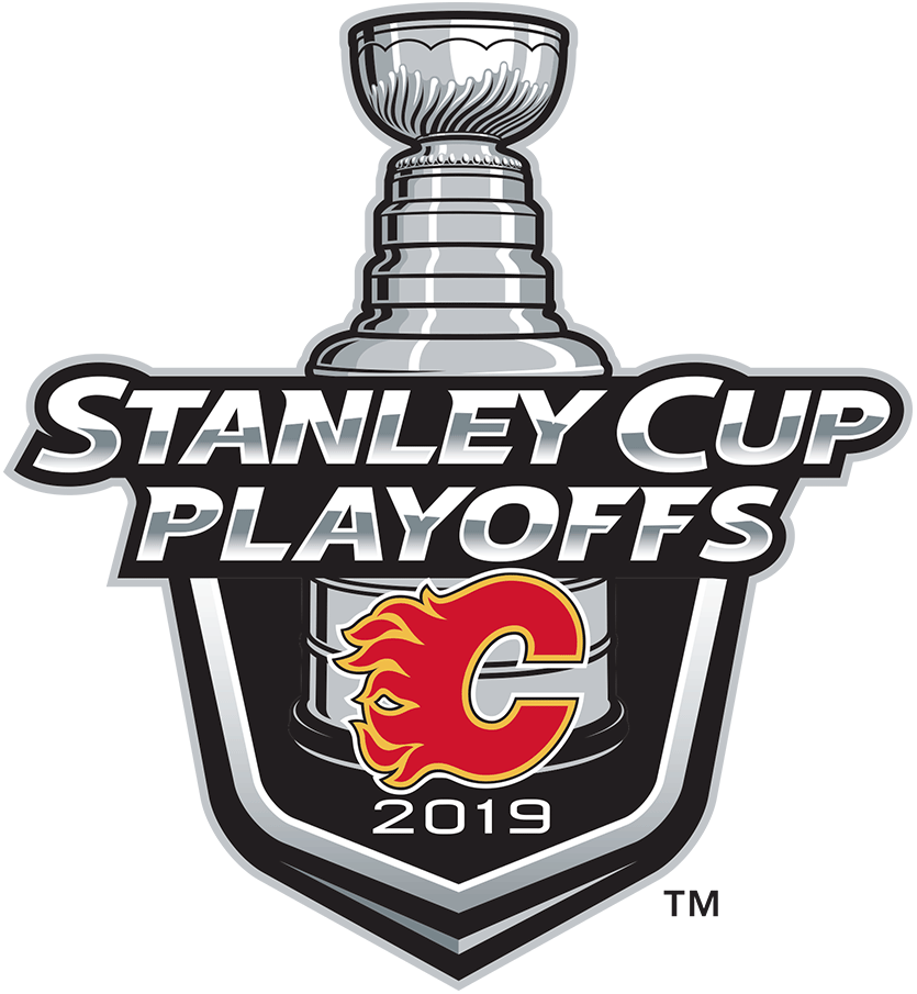 Calgary Flames 2019 Event Logo iron on heat transfer